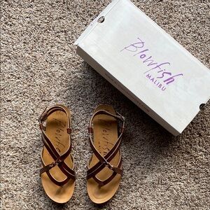 Blowfish Malibu Brown Sandals
